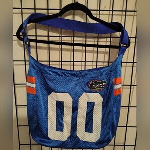 Florida Gators Blue Mesh Jersey Cross Body Bag by Spirit Ready Purse